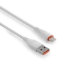 Kabel USB iPhone Lightning 1m biały VIDVIE CB4016 2.4A